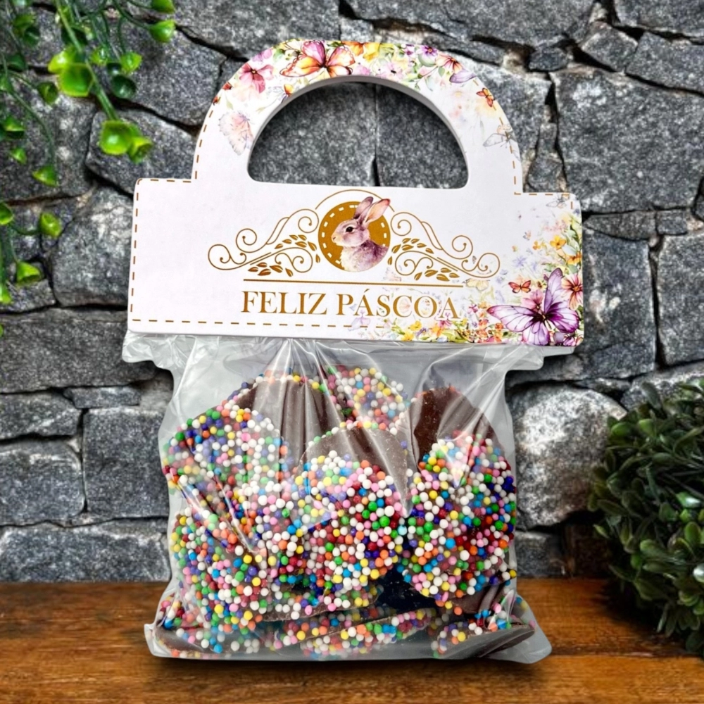25 Solapas com Saquinhos 10x15 - Coleção  Páscoa da Transformação