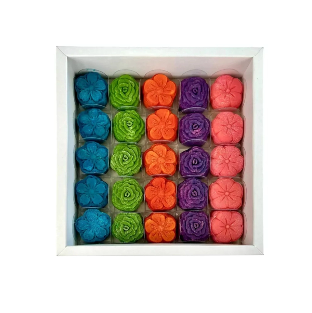 5 Caixas para 25 brigadeiros - Coleção Feito com Amor