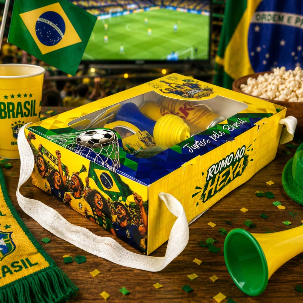 5 Embalagens - COPA NA CAIXA