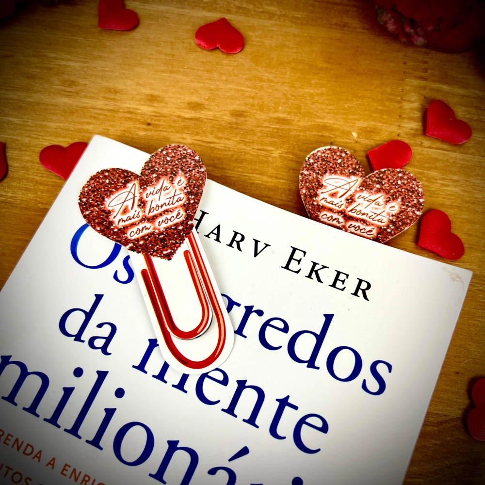 50 Marca Páginas - Dia dos Namorados 2025